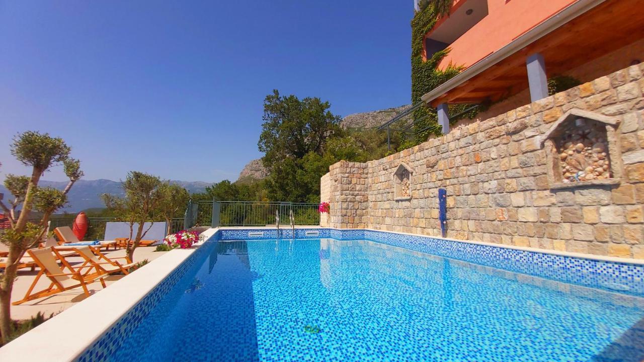 Blue Mediterranean Apartments Свети-Стефан Экстерьер фото