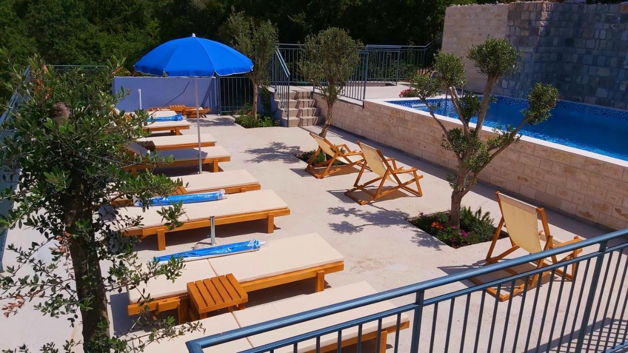 Blue Mediterranean Apartments Свети-Стефан Экстерьер фото